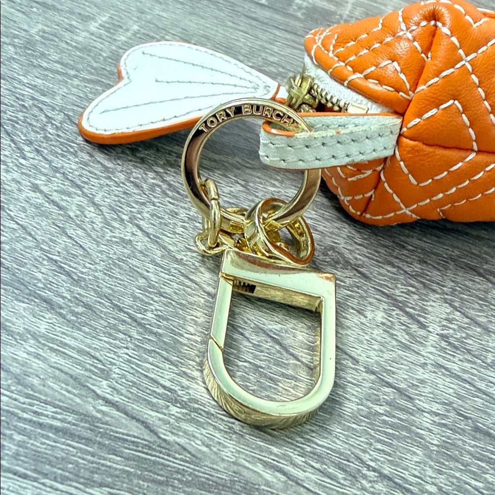 Tory Burch Whimsical Fish Coin Pouch/Key Chain - Picture 16 of 16